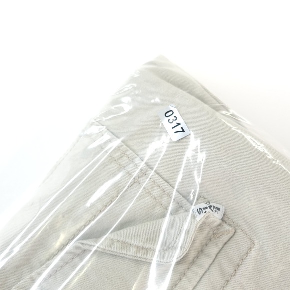 Levis Cargo Shorts Mens 38‎ x 11 Cream White Canvas Work Hiking Camping - Picture 13 of 13